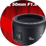正品分期购 佳能 EF 50mm f/1.8 II 小痰盂单反人像定焦镜头 F1.8