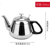 电磁炉罗马壶 大容量不锈钢烧茶壶 加厚304材质煮水壶 茶具1.5L