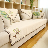 许愿树布艺沙发垫简约现代四季沙发巾沙发罩欧式沙发套沙发垫夏季