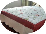 出口尾单绣花绗缝被双人床盖床单特价空调被床罩包邮