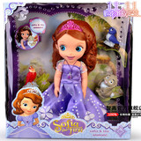 迪士尼Disney沙龙娃娃索菲亚公主苏菲亚公主娃娃女孩玩具娃娃礼物