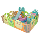 宝玩具爬行学步栅栏游戏防护栏婴儿童游戏围栏室内可折叠护B4F