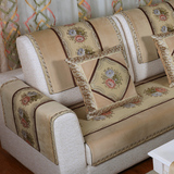 拉斐尔家居欧式沙发垫沙发套沙发巾布艺防滑 四季款 可定制