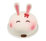 全国配送元祖生日蛋糕速递 石家庄同城卡通儿童兔子鲜奶蛋糕