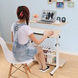 简约时尚家用懒人笔记本电脑桌 简易移动升降站立办公台式电脑桌