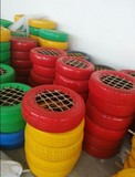 塑料带网轮胎幼儿园户外体育玩具器材批发儿童户外活动带网轮胎车