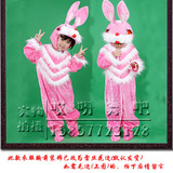 现货儿童演出服儿童圣诞节小兔子动物角色卡通演出服装幼儿小白兔
