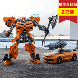 变形玩具金刚4 正版大黄蜂模型大号汽车机器人男孩儿童玩具礼物
