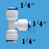 精品2分702净水器三通快插接头直饮水PE管水龙头饮水机净水机配件