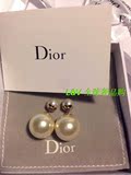 （现货）L&V 全球代购Dior/迪奥 2013秋冬新款大小珍珠精品耳钉