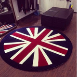 欧式时尚简约英国国旗宜家卧室客厅沙发茶几床边玄关腈纶地毯订制