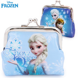 迪士尼冰雪奇缘frozen公主儿童零钱包娃娃手拿包饰品女童小包包