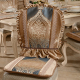 天姿添彩 欧式坐垫椅垫布艺椅子垫子加厚透气可拆洗餐椅垫椅套