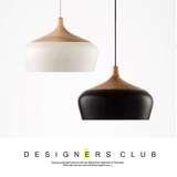 现代简约餐厅卧室吊灯日式韩式实木单头灯具吧台设计师艺术吊灯