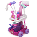 儿童宝宝清洁打扫扫地拖地扫把拖把立式的簸箕拖桶过家家玩具套装