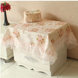包邮 韩式田园布艺床头柜罩盖布餐桌布茶几布台布餐桌垫桌布