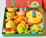 婴儿新生儿礼品礼物百日宝宝满月贺礼送礼儿童玩具礼盒