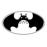 龙猫蝙蝠侠 潮流笔记本贴纸 旅行箱贴 滑板贴 行李箱贴