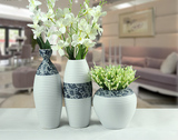 室内陶瓷工艺品摆件简约现代仿真植物摆设创意酒柜办公桌家居装饰