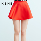KBNE 2016夏装新款百搭纯色外穿A字打底短裙子女士半身裙