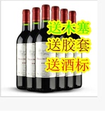 进口品质750ml空红酒瓶 自酿葡萄酒瓶 玻璃瓶酒具送防水木塞胶套