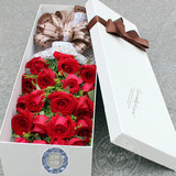 生日鲜花玫瑰花束礼盒装情人节预定厦门鲜花同城速递花店送花上门