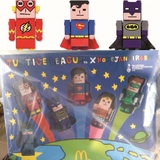2015麦当劳复仇者联盟全套 正义黎明手办超人蝙蝠侠公仔 模型玩具