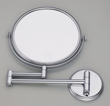 厂价直销 壁挂式化妆镜美容镜 折叠伸缩梳妆镜 卫生间双面放大镜