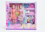 儿童玩具正品芭比娃娃套装大礼盒公主芭比衣服甜甜屋儿童女孩包邮