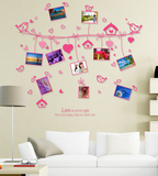 3d立体墙贴情侣贴纸卧室房间温馨浪漫床头贴画装饰墙壁纸爱情自粘
