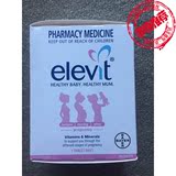 澳洲代购 Elevit爱乐维叶酸 备孕孕期哺乳期维生素营养片 100粒装