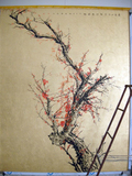 上海玄关彩绘　墙面绘画　艺术壁画　手绘墙画　写实风景画　油画