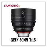 Samyang（三阳） 新品XEEN系列 电影镜头 50MM T1.5-EF卡口