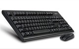 双飞燕 3100N 2.4G无线键鼠套装 节能鼠标键盘 游戏办公 防水套装