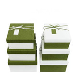 批发中版礼品盒正方形礼物包装盒商务生日礼物盒礼品包装盒礼物盒