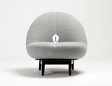 奥纳蒙特 高端家具定制  后现代简约布艺沙发椅 意大利北欧休闲椅