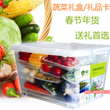 新鲜蔬菜礼盒 5000g 生鲜蔬菜配送 绿色蔬菜 无公害端午节蔬菜