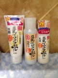 日本原装莎娜豆乳化妆水 乳液 洗面奶 面霜套装