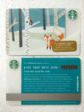 现货星巴克STARBUCKS 美国2014全新星享卡随行卡GIFTCARD限量卡