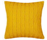 现代简约时尚亮色毛线抱枕 客厅沙发样板间飘窗装饰抱枕墨绿 黄