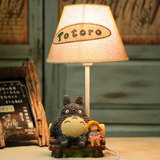 宫崎骏龙猫卡通树脂台灯家居装饰品动漫周边创意儿童卧室床头灯