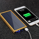 超薄太阳能20000通用冲智能手机miui充电宝毫安oppo華為移动电源
