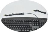 双飞燕键盘套装 有线PS2/USB接口键盘台式笔记本游戏防水网吧键盘