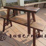 厂家直销户外阳台凳长条凳大板凳课桌凳明清长板凳创意餐厅实木凳