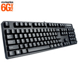 SteelSeries赛睿 6GV2黑/红轴版机械键盘LOL CF WOW 游戏竞技键盘