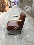民国时期复古做旧沙发 北欧铁艺经典造型沙发椅 设计师个性沙发椅