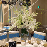 白绿西式主题婚礼鲜花布置|天津专业婚礼花艺 高端鲜花会场