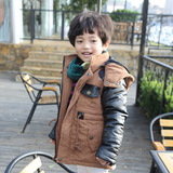 男童棉衣2015冬款儿童韩版棉服中小童加厚棉外套男童夹棉棉袄外套