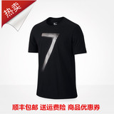 Nike专柜正品C罗7号运动休闲夏季圆领短袖男子足球T恤CR7 742603