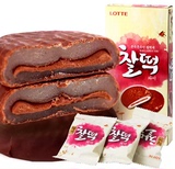韩国原装进口糕点 乐天巧克力打糕 韩国民族特色食品186g